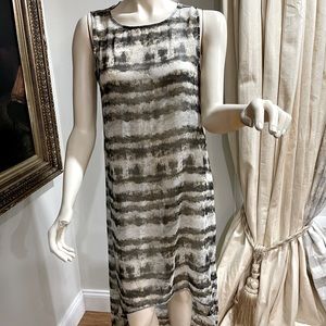 BCBG MaxAzria stripe cover up dress